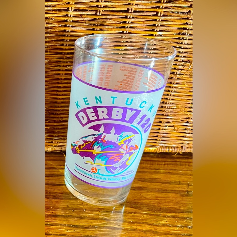 Kentucky Derby 119 - May 7, 1993 Official Mint Julep Glass EUC